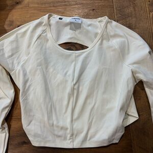 Gymshark x Whitney Simmons long sleeve crop top